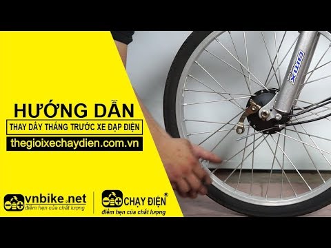 HƯỚNG DẪN THAY DÂY THẮNG SAU XE ĐẠP ĐIỆN