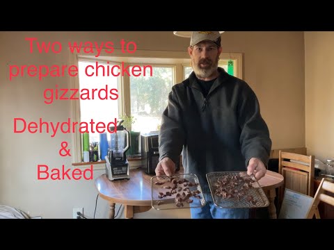 Two ways to prepare chicken gizzards for your dog