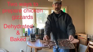 Two ways to prepare chicken gizzards for your dog