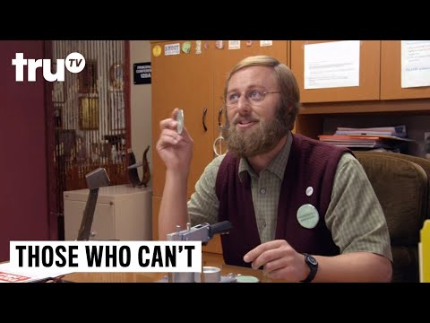 Those Who Can't - A Shoemaker Threatens a Button Maker