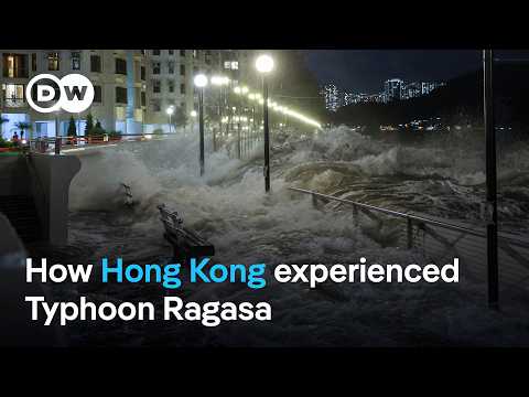 How severe is the damage caused by Typhoon Ragasa? | DW News