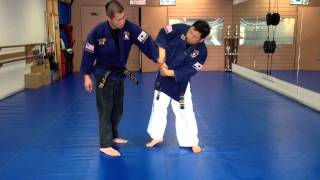 Hapkido One Hand Wrist Grab Defense 23