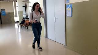 Girl walk gif