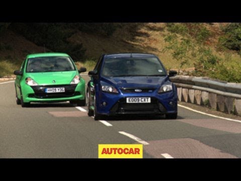 Renaultsport Clio 200 Cup v Ford Focus RS - autocar.co.uk