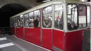 preview picture of video 'Lyon's Funicular -- F2 Line -- Saint-Jean to Fourvière'