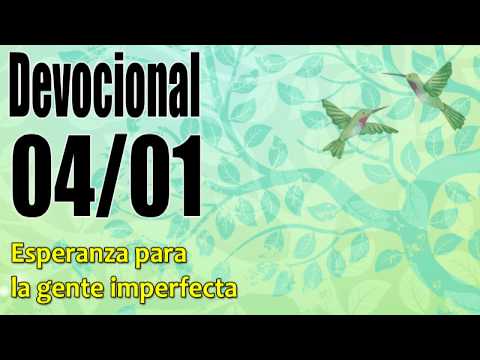Esperanza para la gente imperfecta. Devocional John Piper Solid Joys 04/01