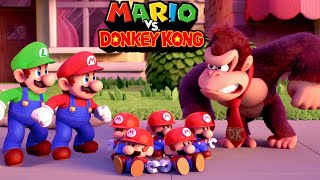 Mario vs Donkey Kong 2-Player Co-op - Full Plus Game Walkthrough