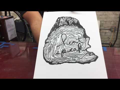 Woodcut Prints with Reinaldo Gil Zambrano