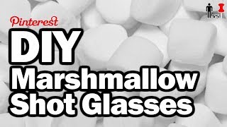 DIY Marshmallow Shot Glasses - Man Vs. Pin - Pinterest Test #42