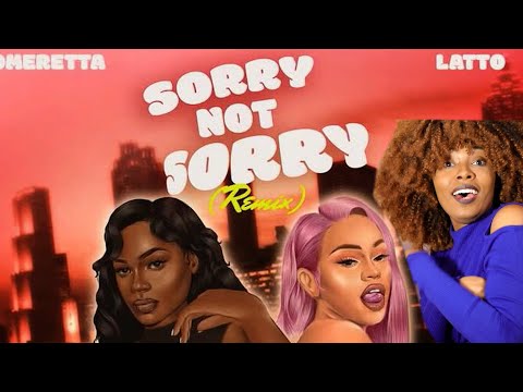 Omerettà The Great x Latto - Sorry NOT Sorry Remix (Official Video) Reaction