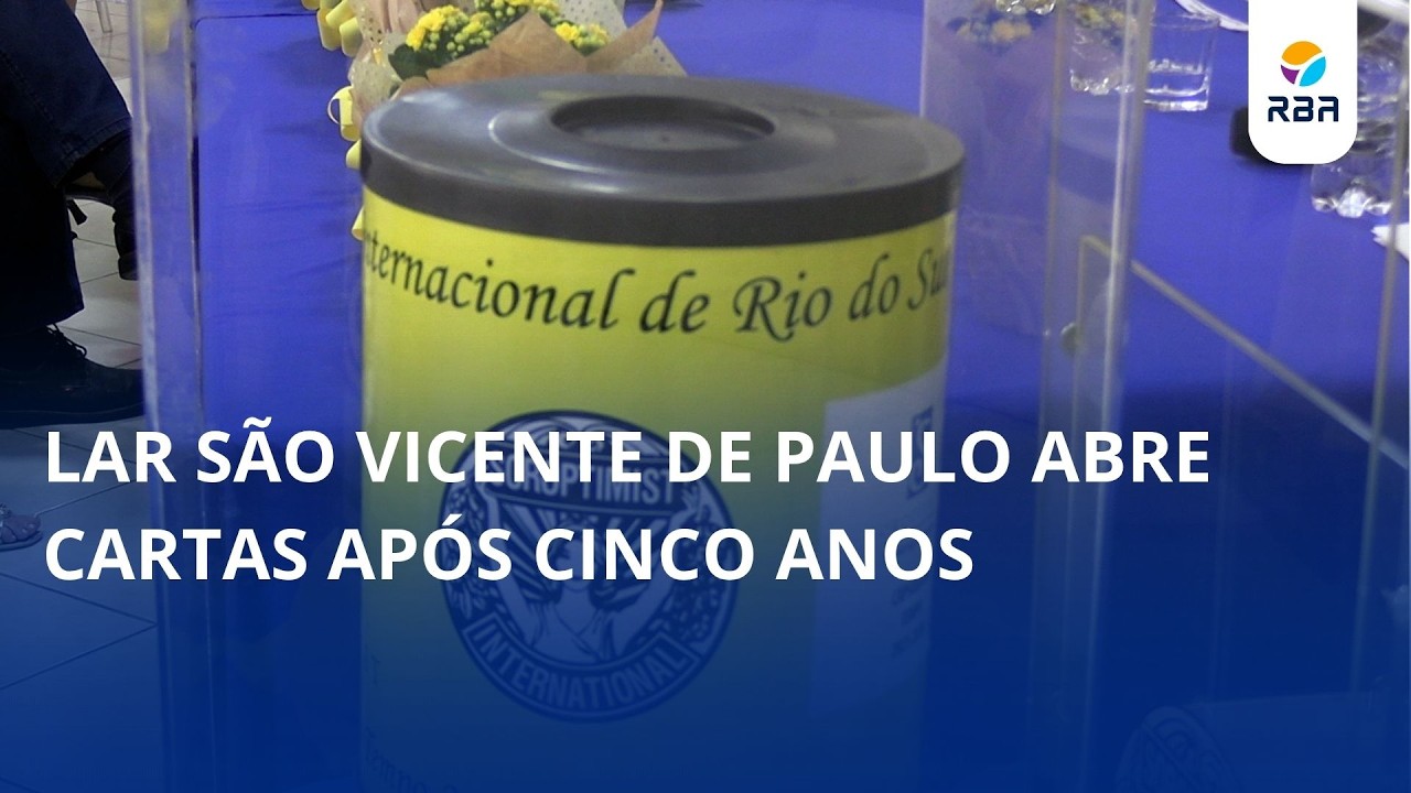 Cápsula do tempo revela mensagens escritas há cinco anos em Rio do Sul