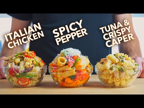 Bored of The Usual Pasta Salad Recipes? Here's 3 Interesting Alternatives