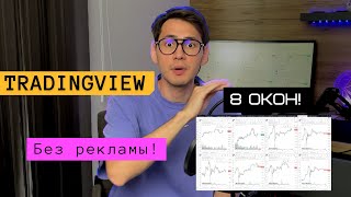 TradingView без рекламы и 8 окон совершенно бесплатно #трейдинг #криптовалюта #анализграфика