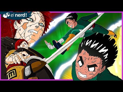 ROCK LEE VS GAARA: VEJA COMO FOI!