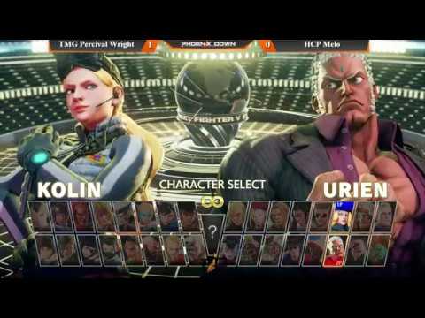 Phoenix Down #27 Winners Finals. TMG Percival Wright (Kolin) vs HCP Melo (Guile/Balrog)