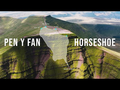 Pen Y Fan Horseshoe Ridge Walk, Brecon Beacons, Wales
