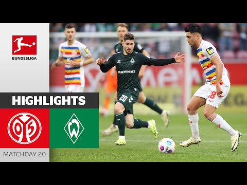 Resumen de Mainz 05 vs Werder Bremen Matchday 20