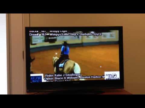 Katie & The General NRHA Futurity 2012