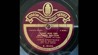 I Can&#39;t Give You Anything But Love - Louis Armstrong &amp; His Savoy Ballroom Five (1929)
