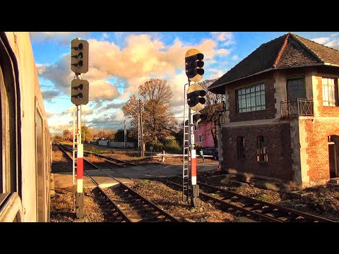 Classic train journey-Călătorie cu un tren cu compunere clasică de la Tileagd la Vadu Crișului