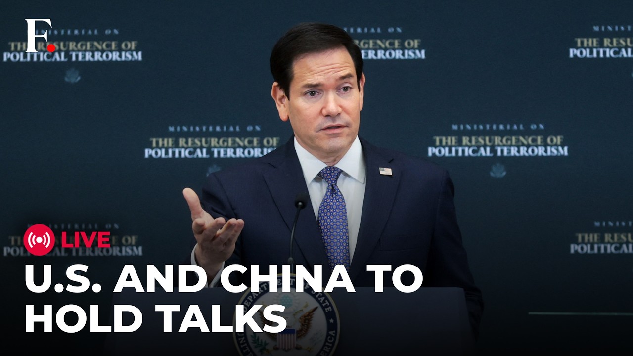 Marco Rubio Live: US Secretary of State Rubio To Meet Chinese Counterpart Wang Yi