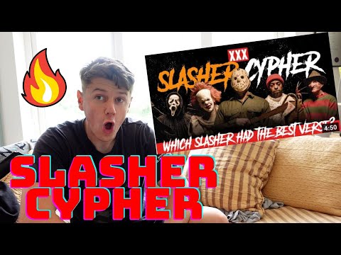 XXX SLASHER CYPHER REACTION!! | BEST HALLOWEEN RAP SONG!!!