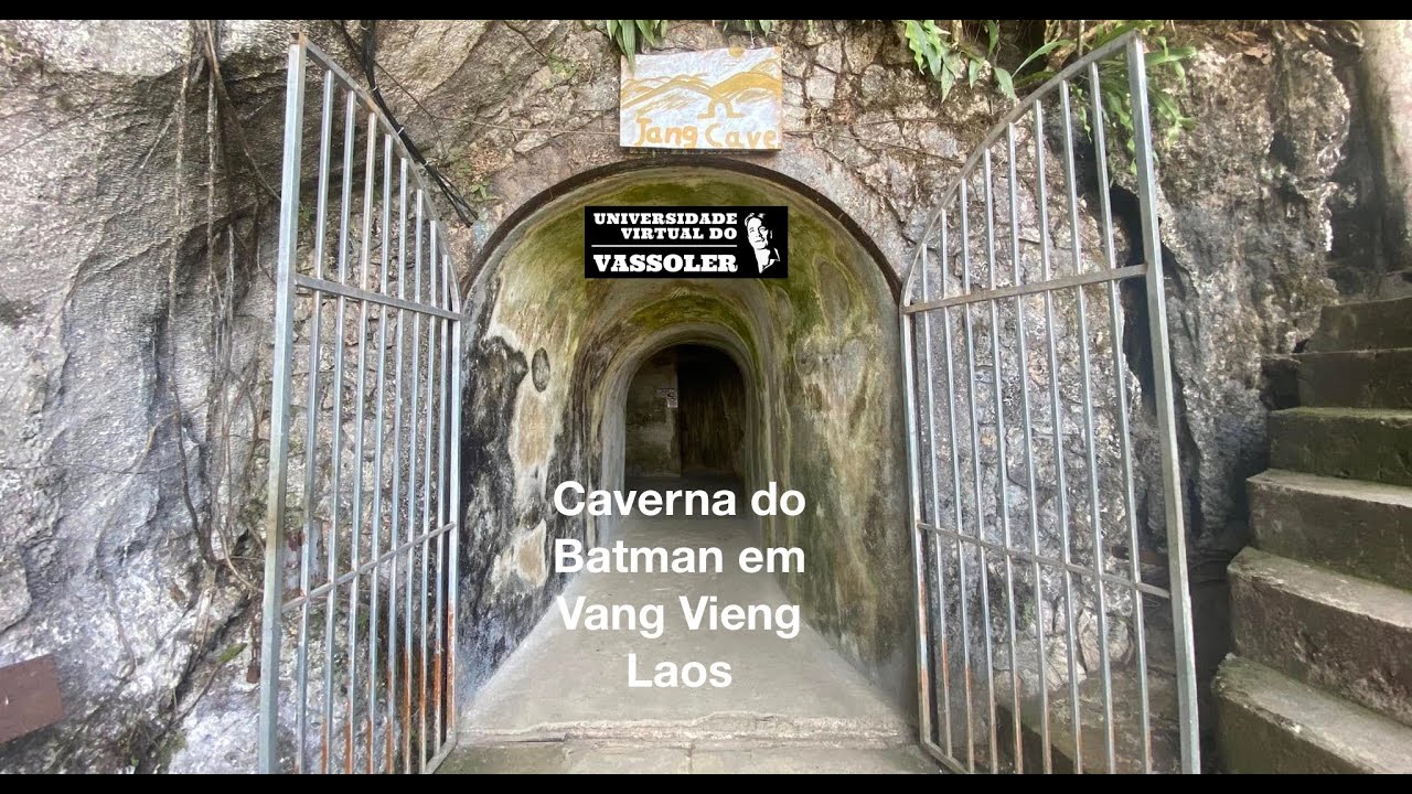 Viagens de Vassoler #256: Caverna do Batman em Vang Vieng | Laos