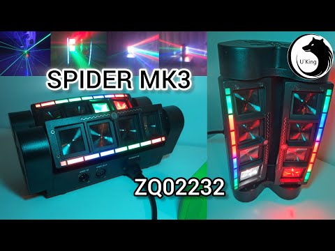 Spider MK3 ZQ02232 U`King Spider Moving Head Light