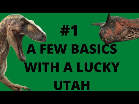 The Isle | Lucky Utah hunts easy food | Basics 1