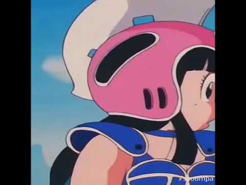 Chamaco curioso Goku y Heidi en la nube voladora