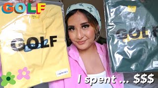 GOLF WANG Bulb Tee & FACE MASK Review (sizing/shipping + outfit ideas)