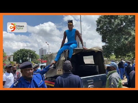 Eric Omondi arrested after attempting to storm Parliament buildings