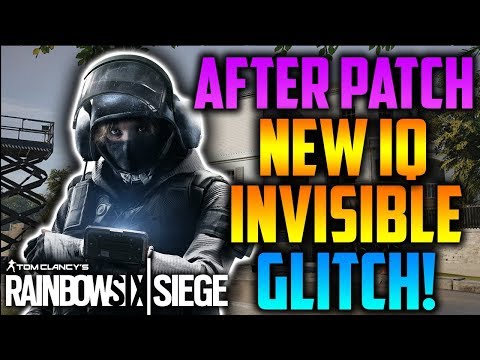 INSANE *NEW* IQ INVISIBLE GLITCH METHOD! (TUTORIAL) *AFTER PATCH* - Rainbow Six Siege