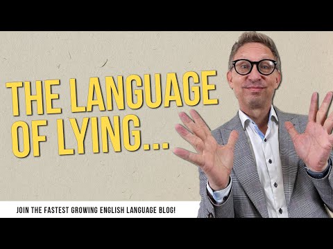 The language of lying
