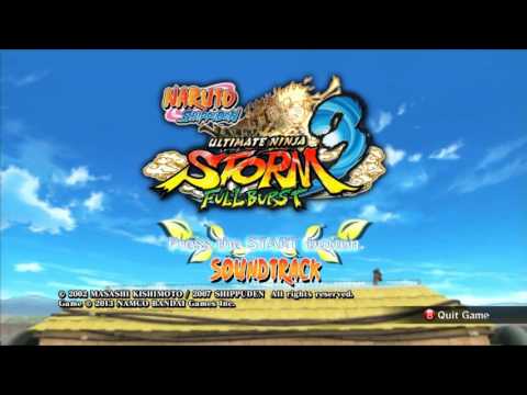 Naruto Shippuden: Ultimate Ninja Storm 3 Full Burst | Mejores SoundTracks