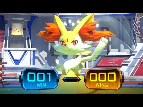 SkyRasen (Braixen) vs ET (Lucario) - Pokken at Legendary Wolf Games - 1/23/18
