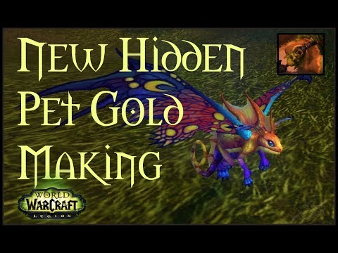 [Legion 7.3.5] New Alchemy, Herbalism & Fishing Gold Making with the Sun Darter Hatchling