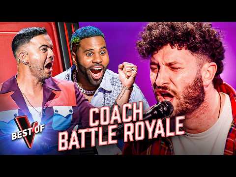 Coaches Battle For Talents With Everything They’ve Got in the Blind Auditions of The Voice