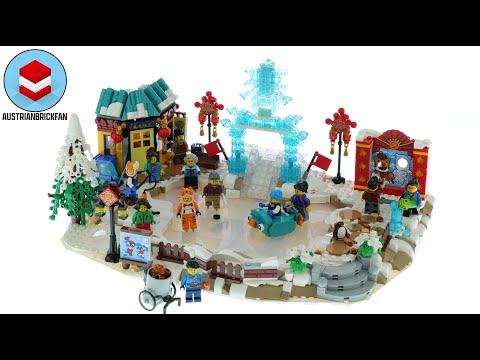 Vidéo LEGO Saisonnier 80109 : Le festival de glace du Nouvel An lunaire