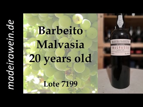 Barbeito Malvasia 20 years old (Lote 7199)