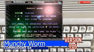 Commodore 64 -=Munchy Worm=- v1.05