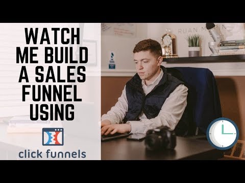 Watch Me Build A Profitable Sales Funnel Using Clickfunnels In 10 Minutes [FULL TUTORIAL] Video