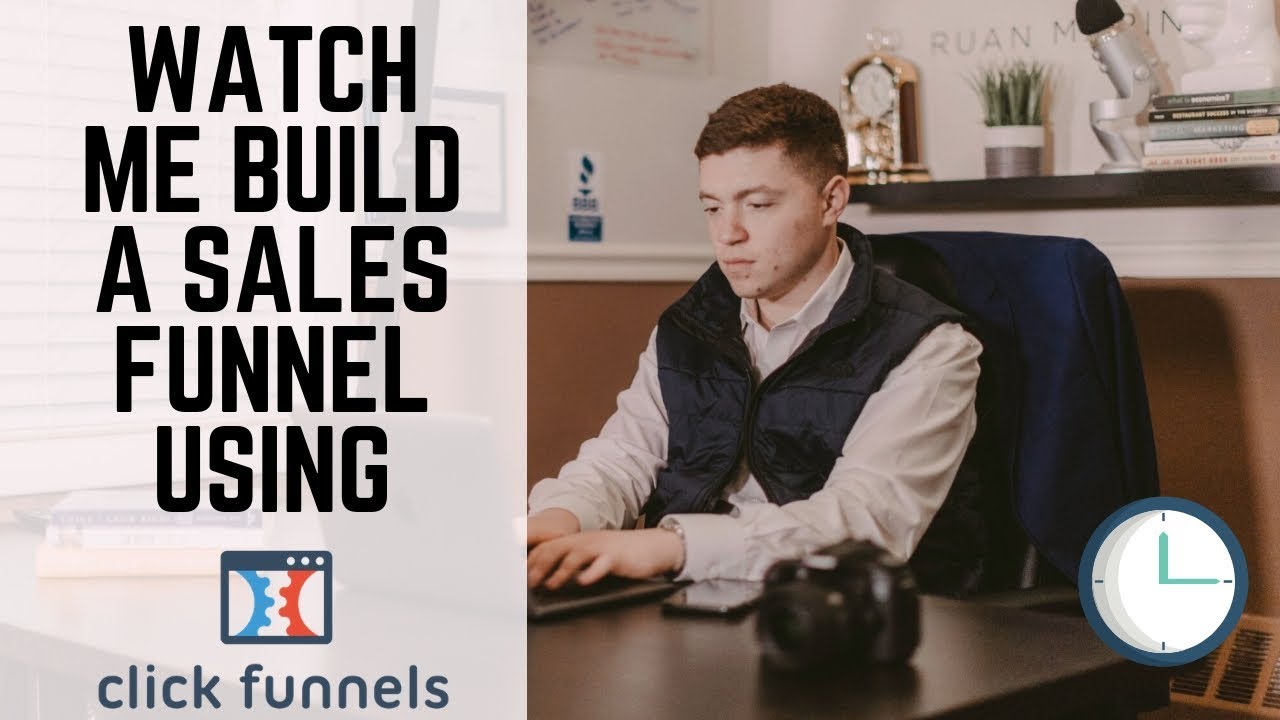 Watch Me Build A Profitable Sales Funnel Using Clickfunnels In 10 Minutes [FULL TUTORIAL]