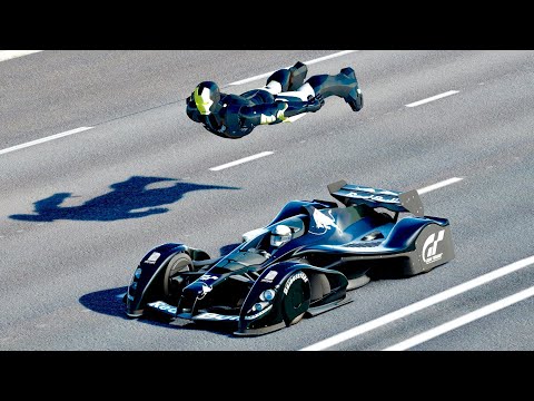 Iron Man Black Suite Mark 46 vs Red Bull X2010 Mark 46 - Drag Race 20 KM