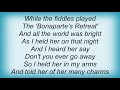 Willie Nelson - Bonaparte's Retreat Lyrics