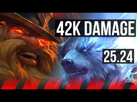 GRAGAS vs VOLIBEAR (TOP) | First Strike, 42K damage | EUW Master | 25.24