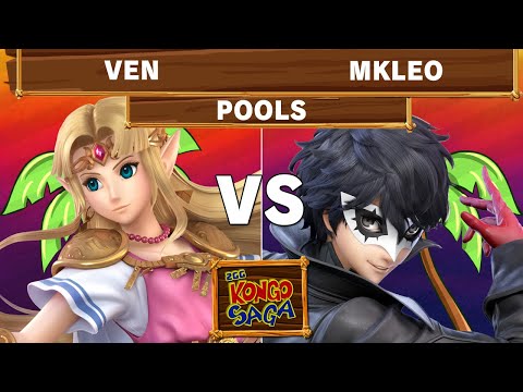 2GG Kongo Saga - Sugoi | Ven (Zelda) VS Echo Fox | MKLeo (Joker) - Smash Ultimate - Pools