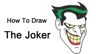 How to Draw The Joker (Batman: The Animated Series)