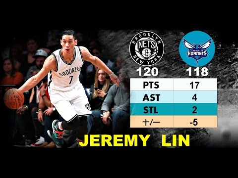 Jeremy Lin 林書豪─ 2016.12.26 Brooklyn Nets vs Hornets