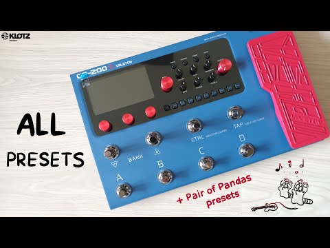 Valeton GP-200X | 10th Anniversary Limited Edition Multi-FX Pedal. New with Full Warranty! image 15